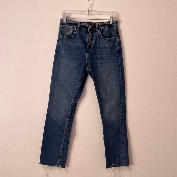 Zara Denim Jeans Size 8 - Picture 1 of 7